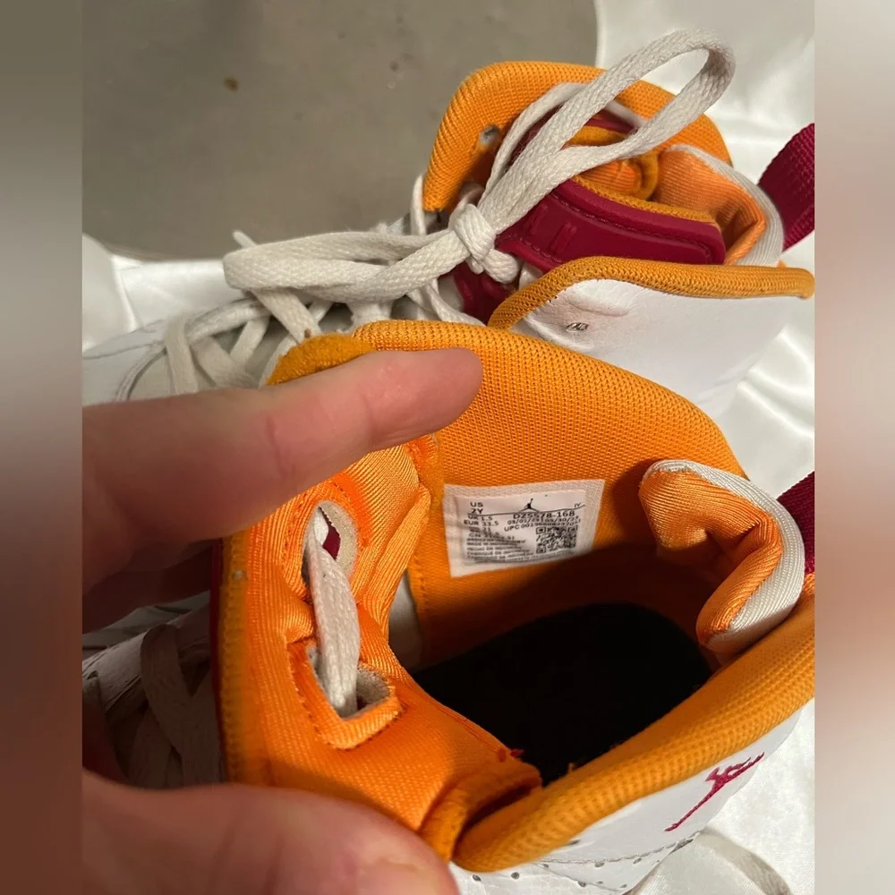 Nike Kids Sneakers White and Red